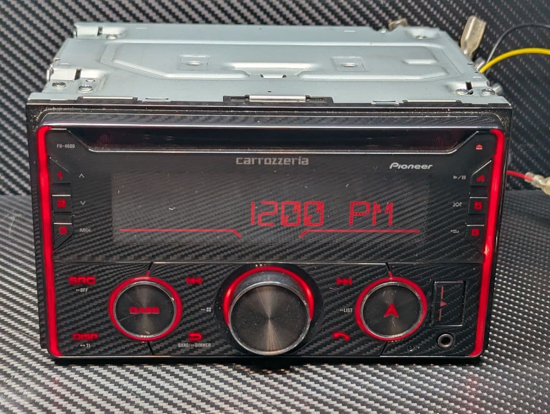 カロッツェリア　FH-4600　CDプレーヤー　ブルートゥース　2DIN