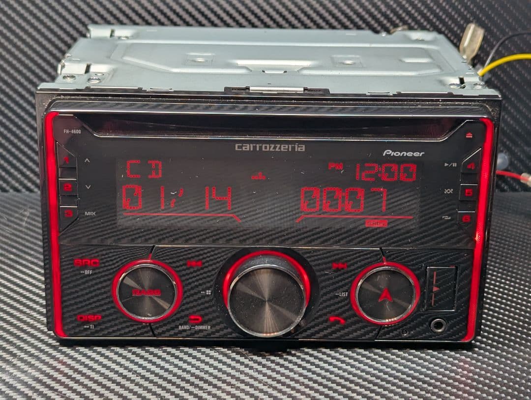 カロッツェリア　FH-4600　CDプレーヤー　ブルートゥース　2DIN