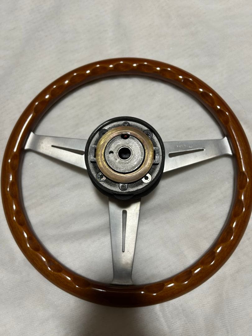 NARDI クラシックウッドステアリング　ホーン付き