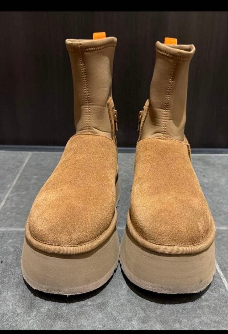 靴 UGG CLASSIC DIPPER CHESTNUT