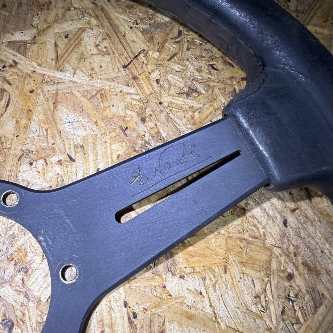 NARDI クラシックステアリング　FET刻印　当時モノ　34π