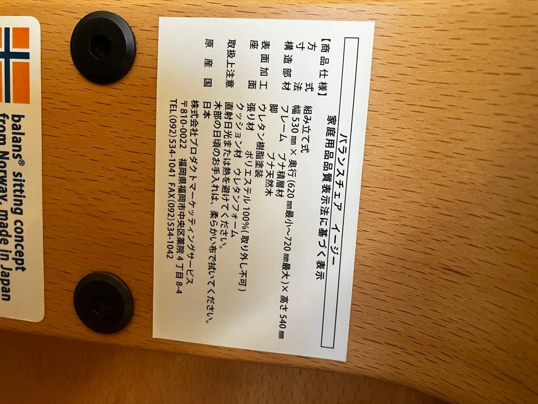 サカモトハウス　バランスチェア　イージー/ライトグリーン