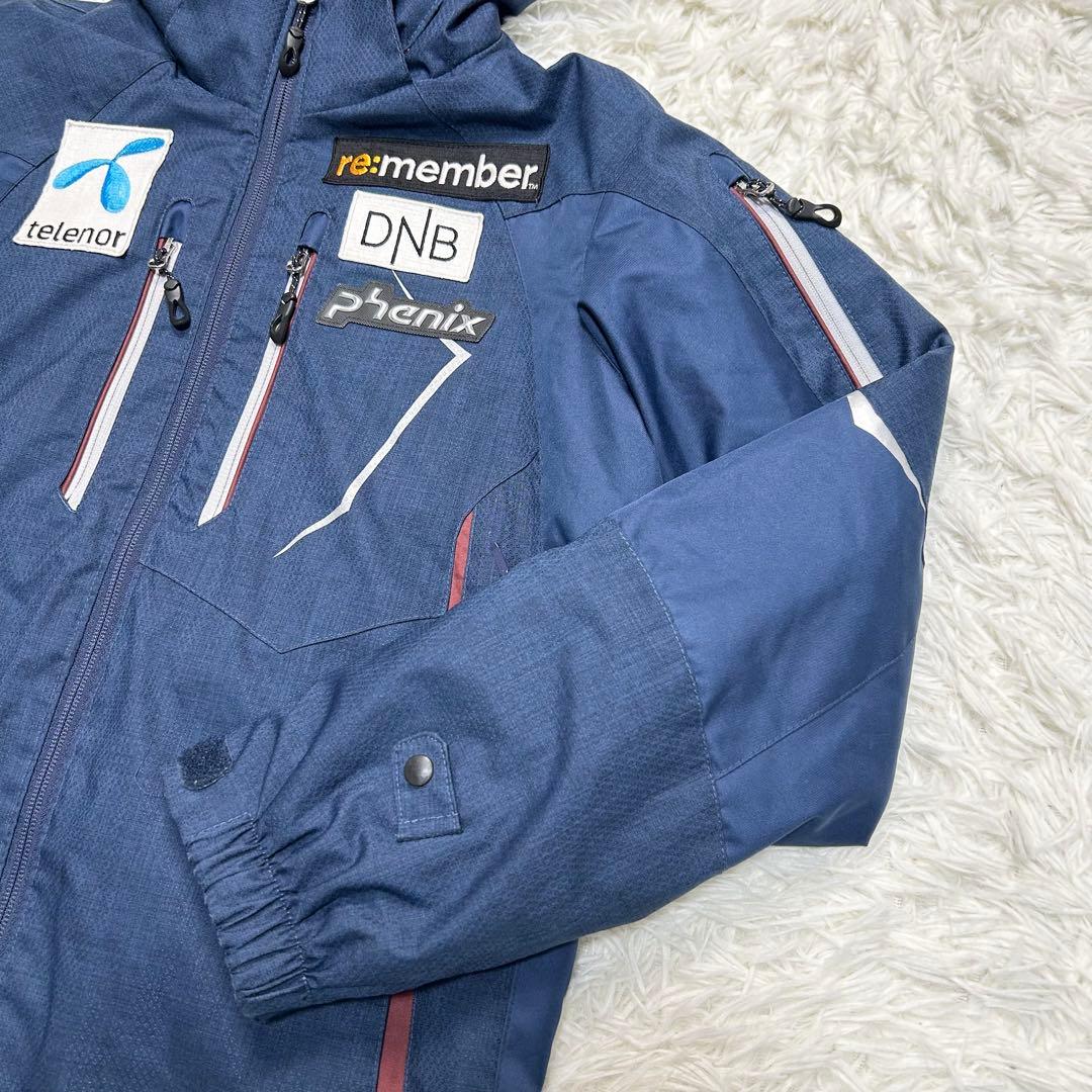 美品 Phoenix フェニックス スキーウェア ノルウェー代表 ネイビー 黒