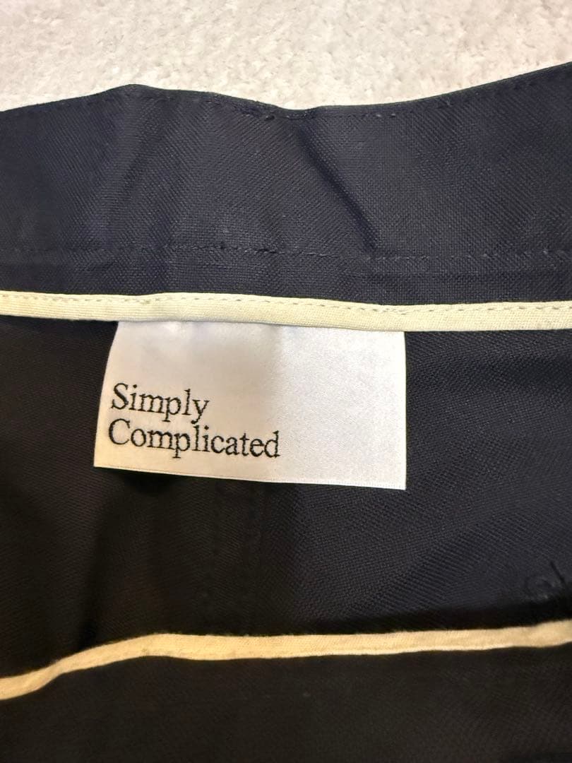 パンツ simply complicated LOOSE FIT CHINO