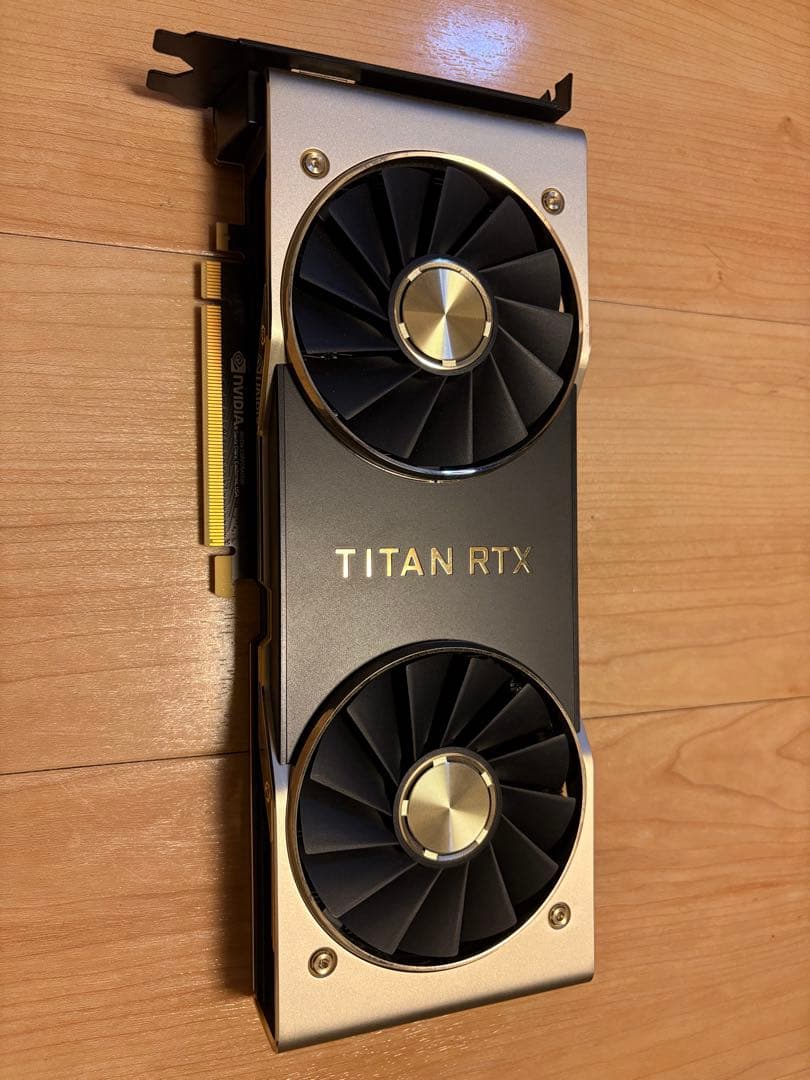 グラフィックボード・グラボ・ビデオカード NVIDIA TITAN RTX PG150 GDDR6 24GB GPU