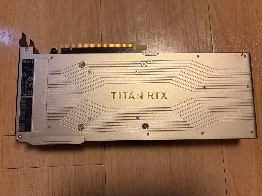 グラフィックボード・グラボ・ビデオカード NVIDIA TITAN RTX PG150 GDDR6 24GB GPU