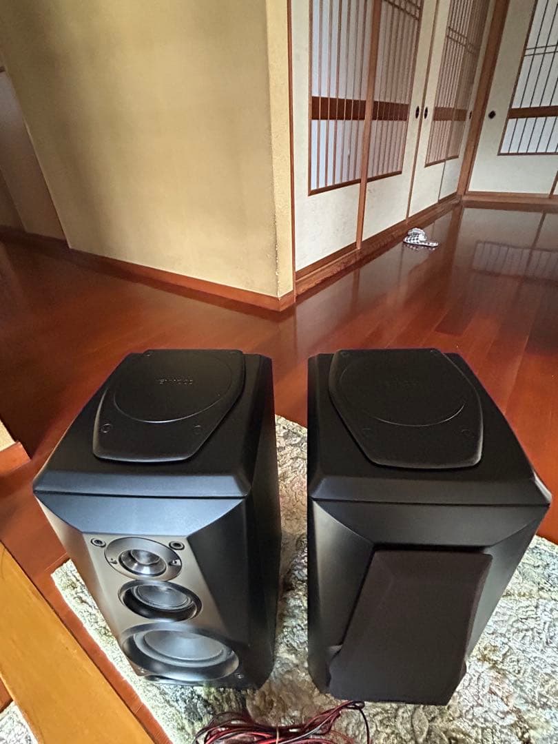 希少KENWOOD　ALLORA LS-E9 3ウェイスピーカー左右セット