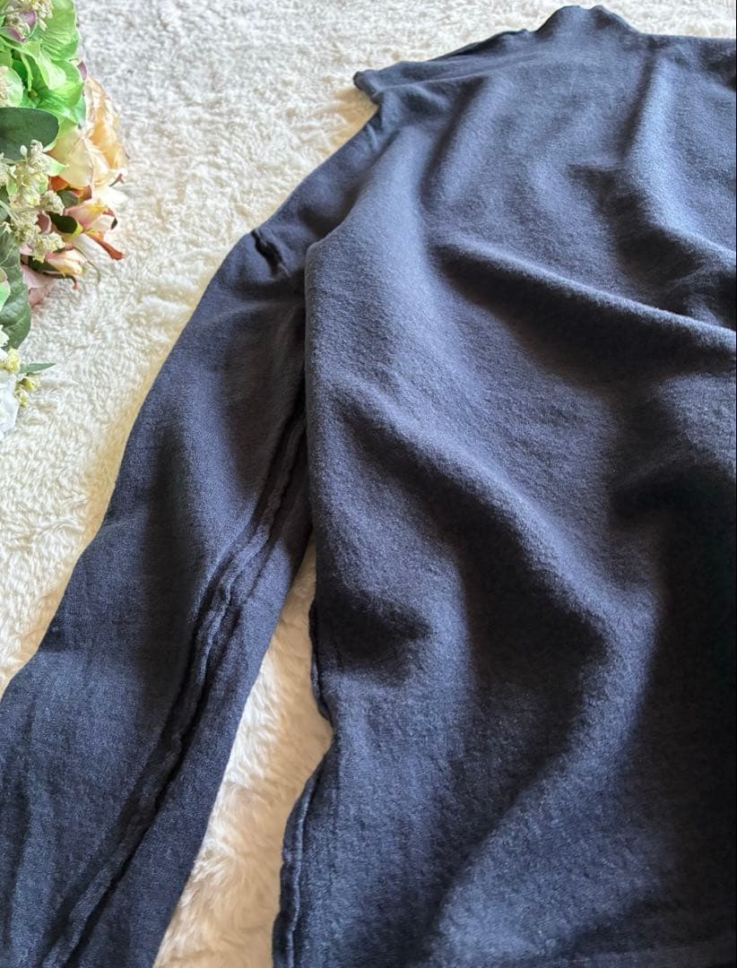 イタリア製TRANSIT PAR-SUCH上質 ウールニットハイネック美品春向け