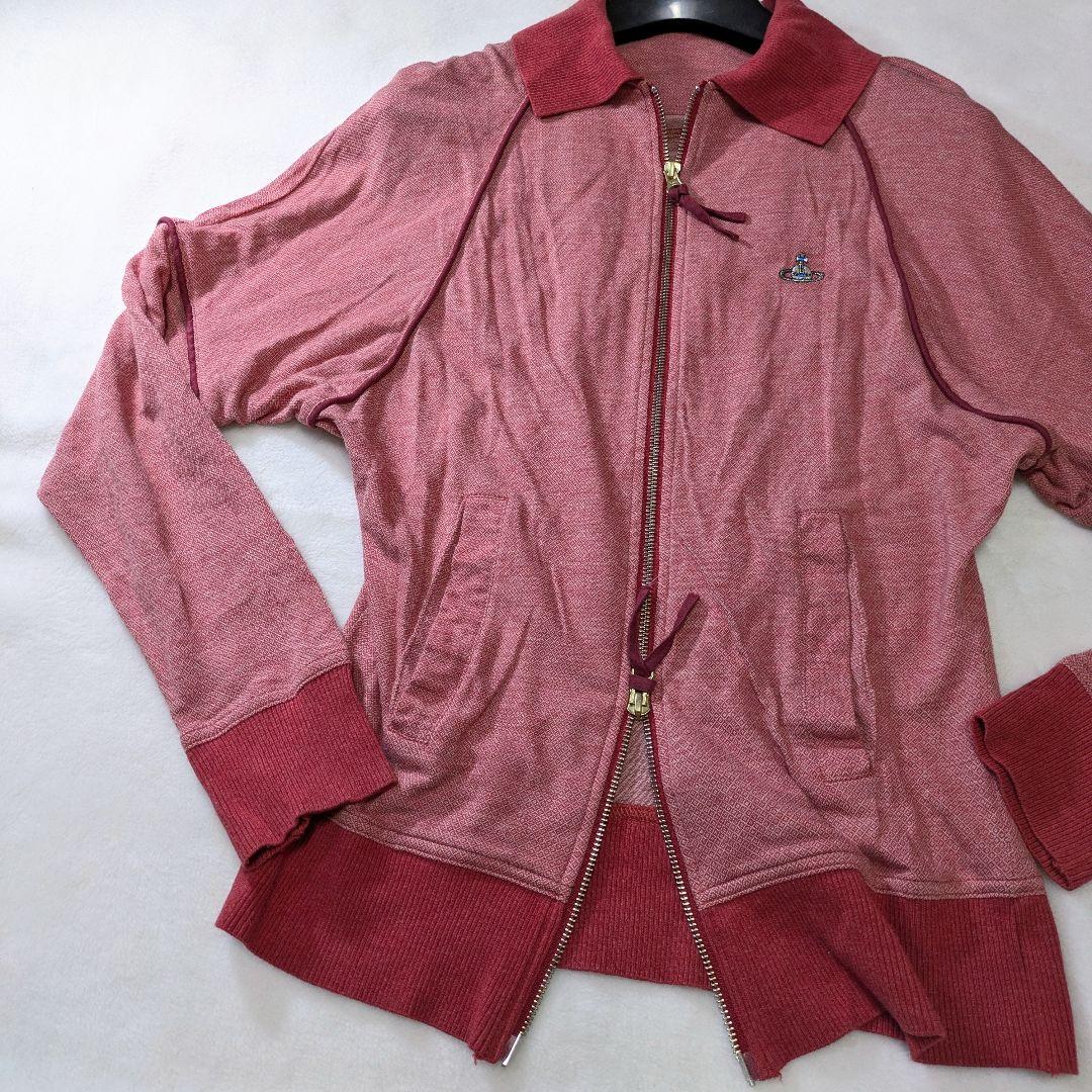 ヴィヴィアン　トラックジャケット　変形　総柄