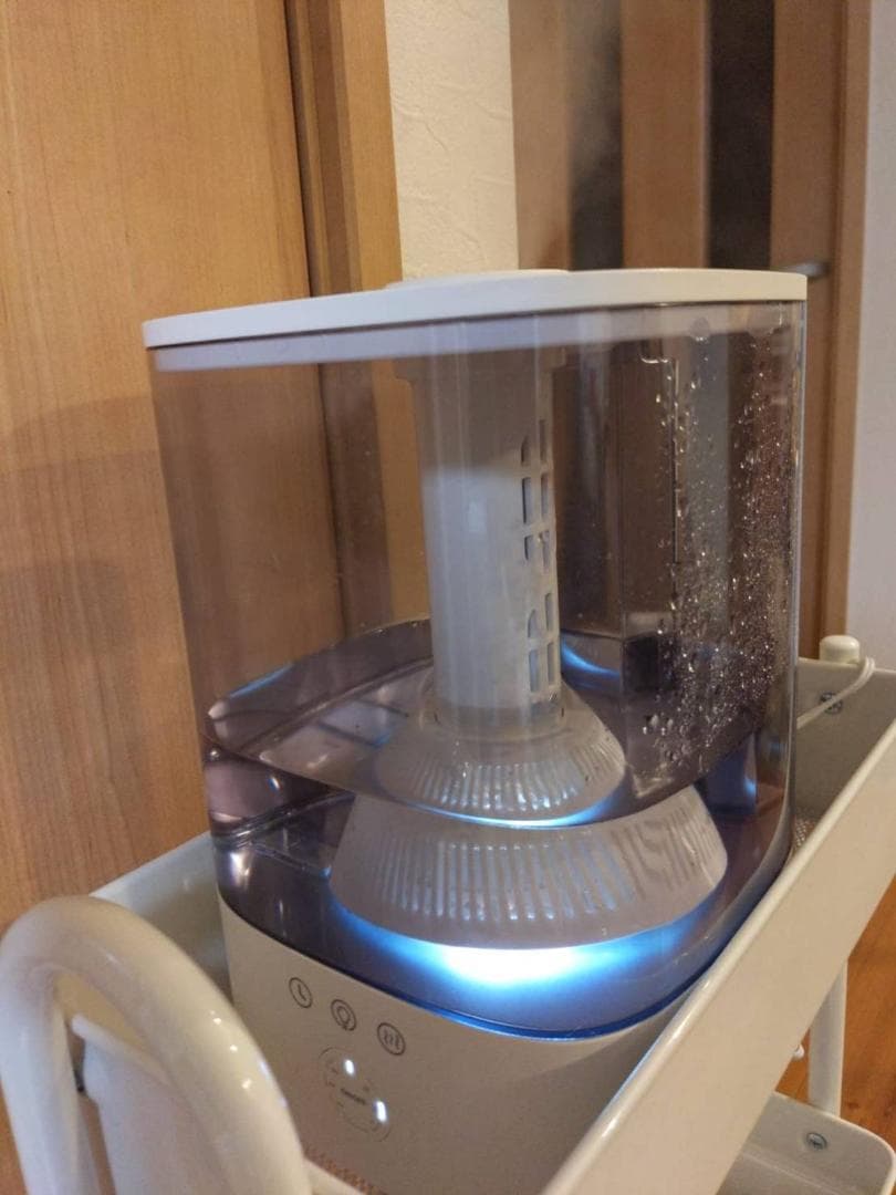 抗菌カートリッジ付き 超音波加湿器 3段階ミスト調節