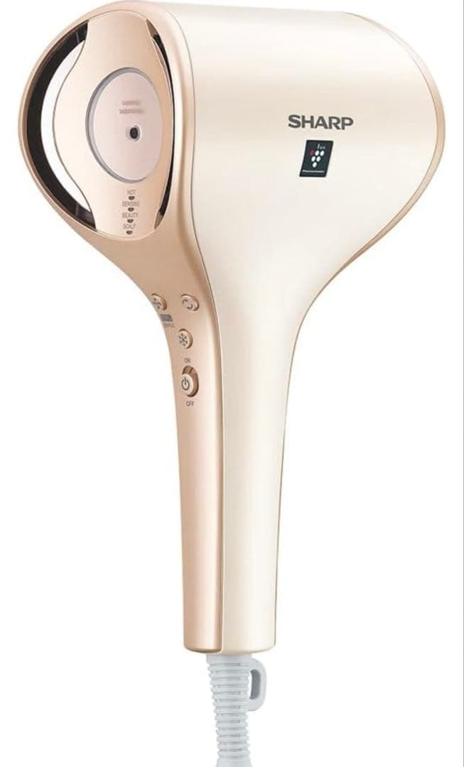 シャープ ドライヤー IB-WX3-N プラズマクラスターリネンゴールド