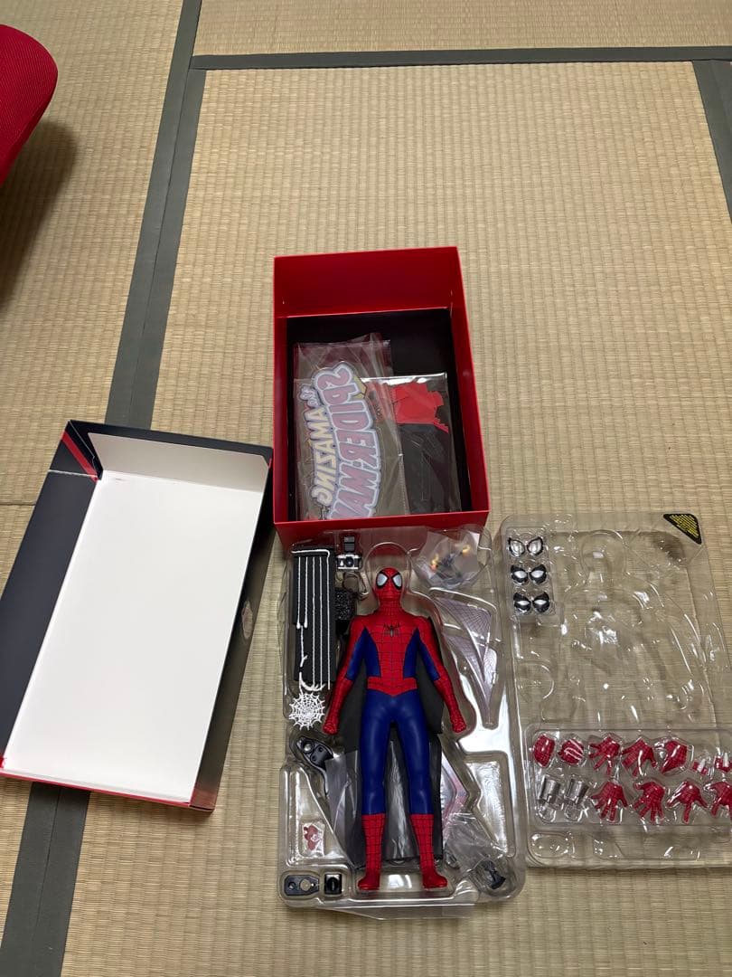 ホットトイズ スパイダーマン（コミック版）1/6 フィギュア 美品
