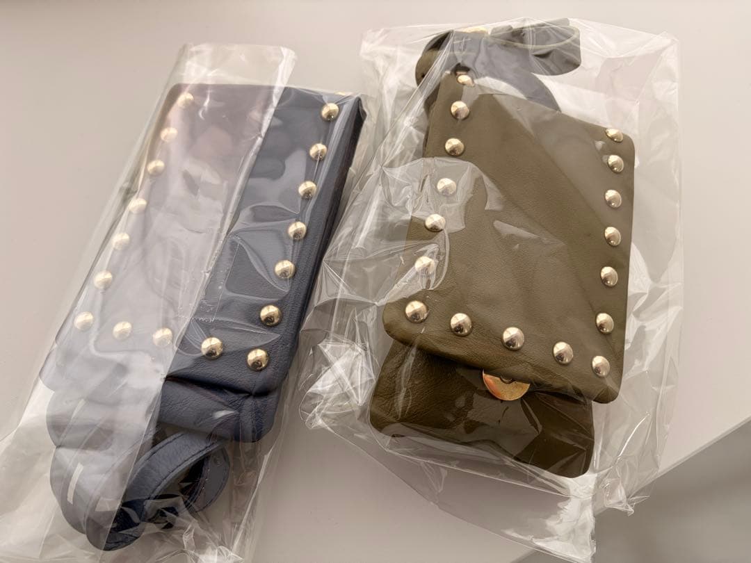 muta ショルダーポーチバッグ 牛革 2セット