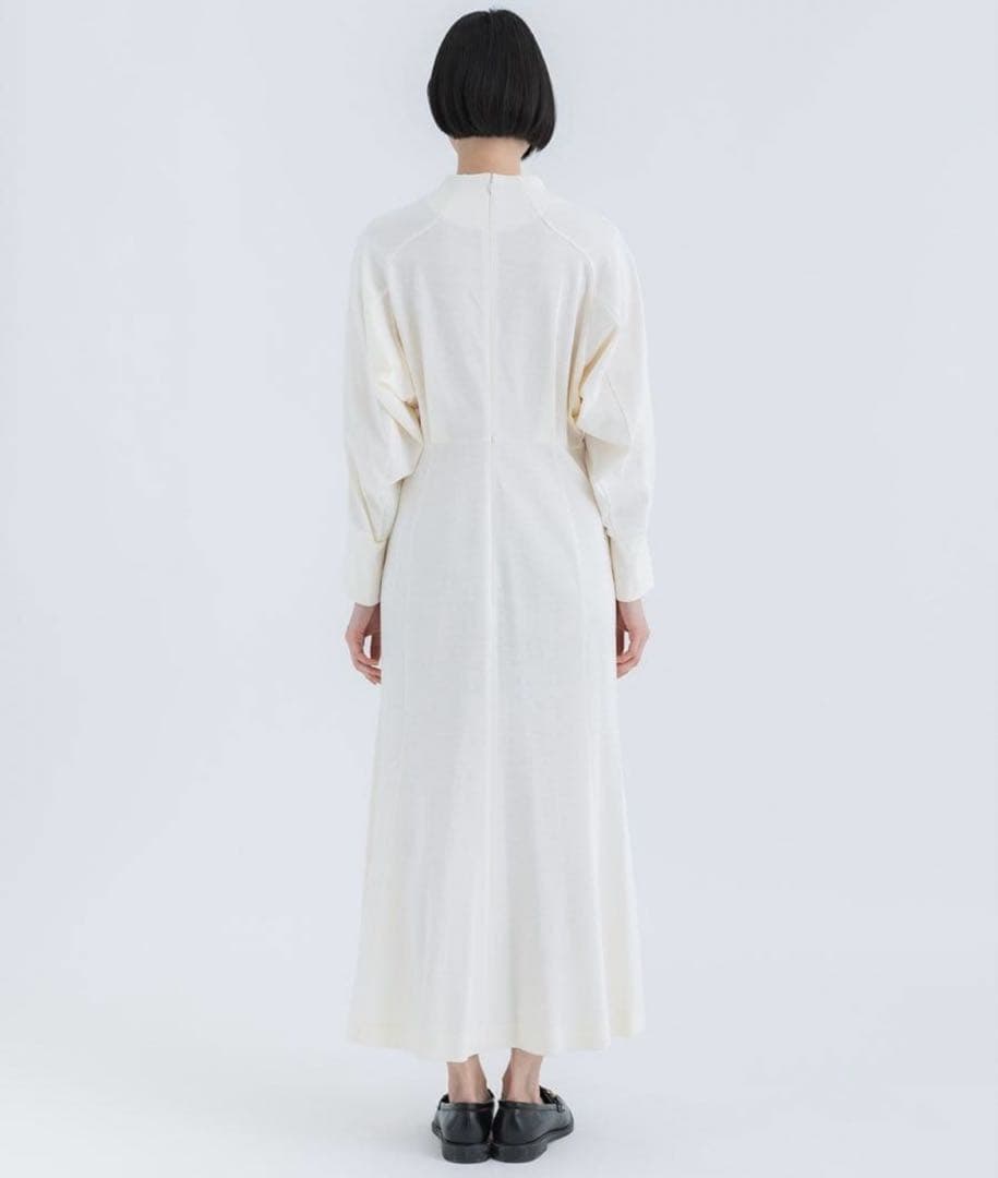 希少L 新品 Mame Kurogouchi クラシックコットンドレス ロング