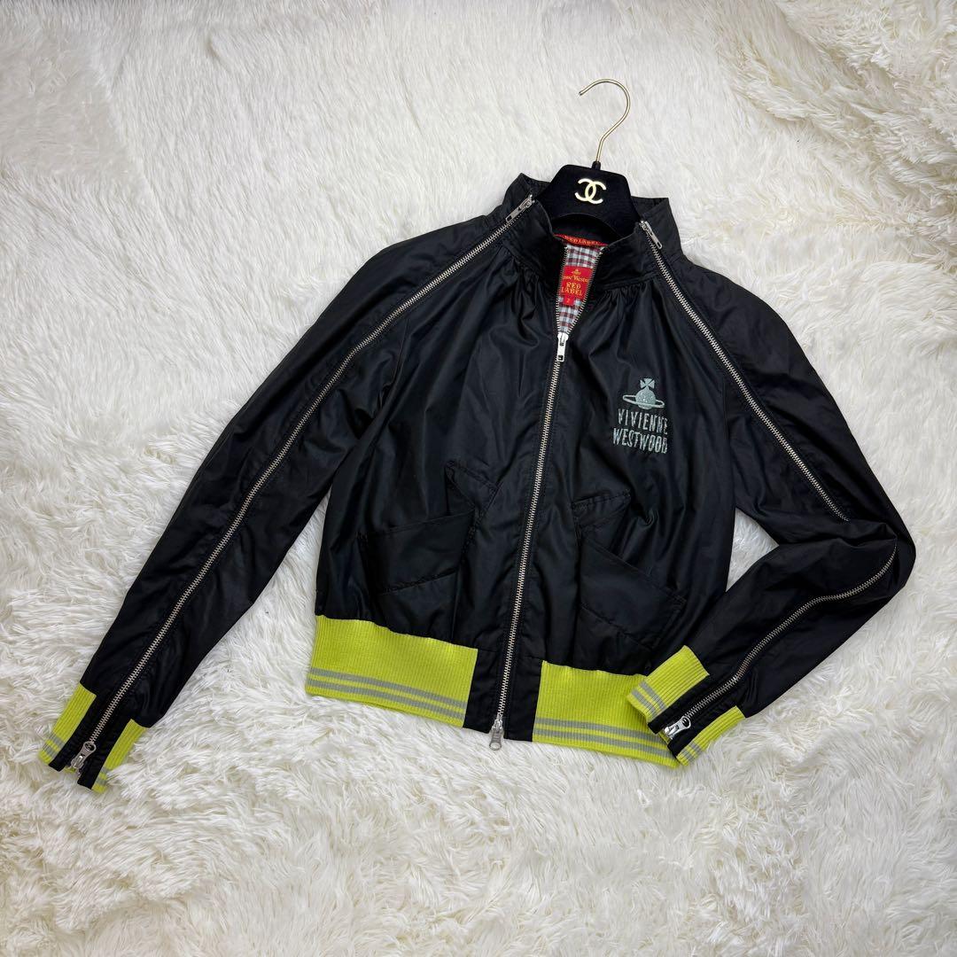 希少♡美品♡ヴィヴィアンウエストウッド オーブ ジッパー トラック ジャケット