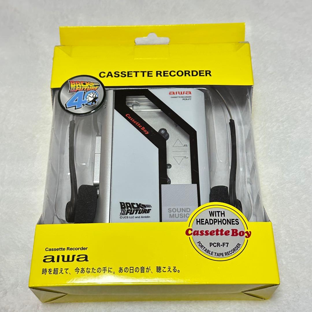 レ*ロ様 aiwa カセットボーイ PCR-F7 ドンキ 限定品 バックトゥザフ