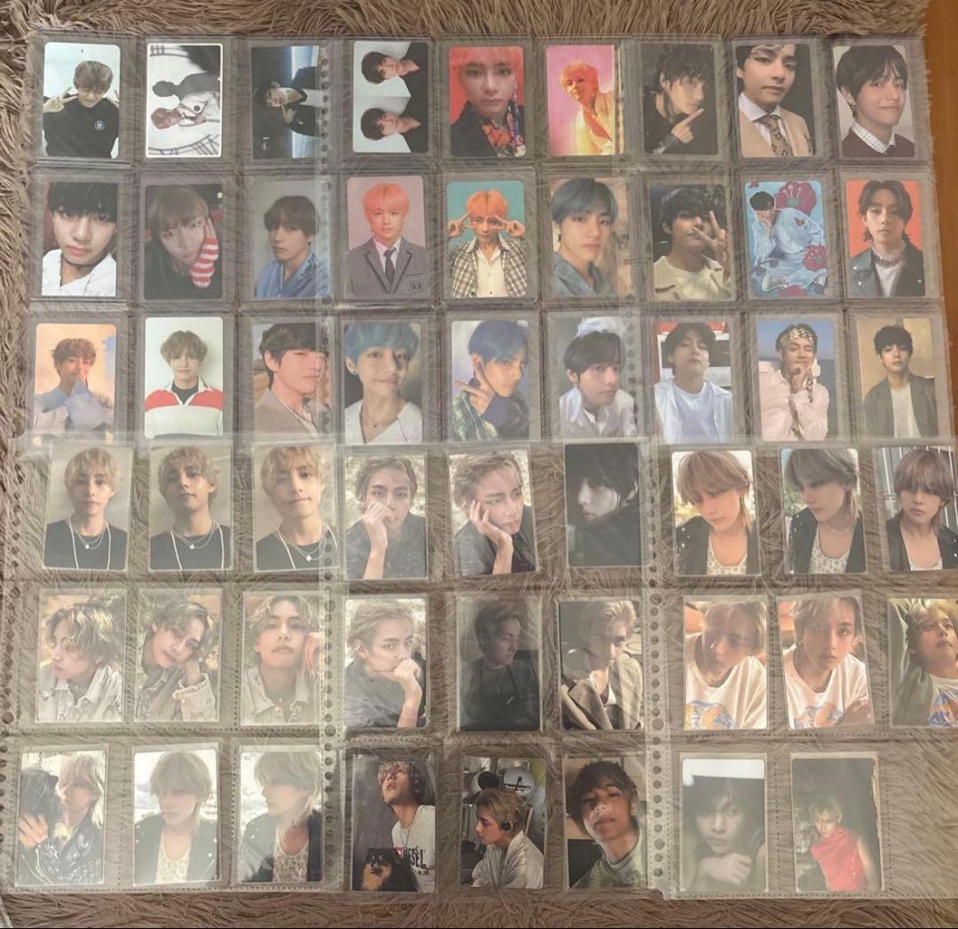 BTS テヒョン テテ トレカ グッズ まとめ売り　レア V