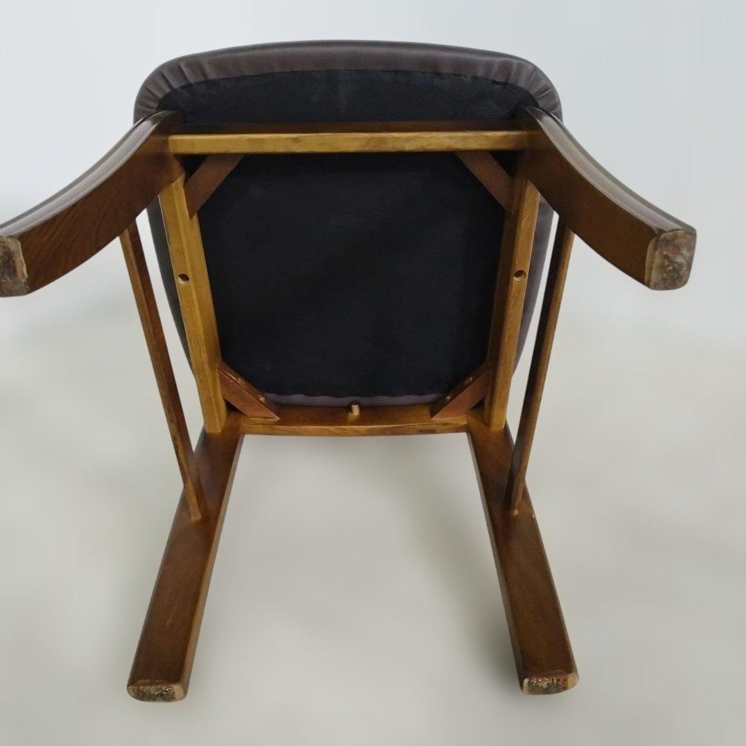 ④ カリモク コロニアル アームレスチェア ダイニングチェア