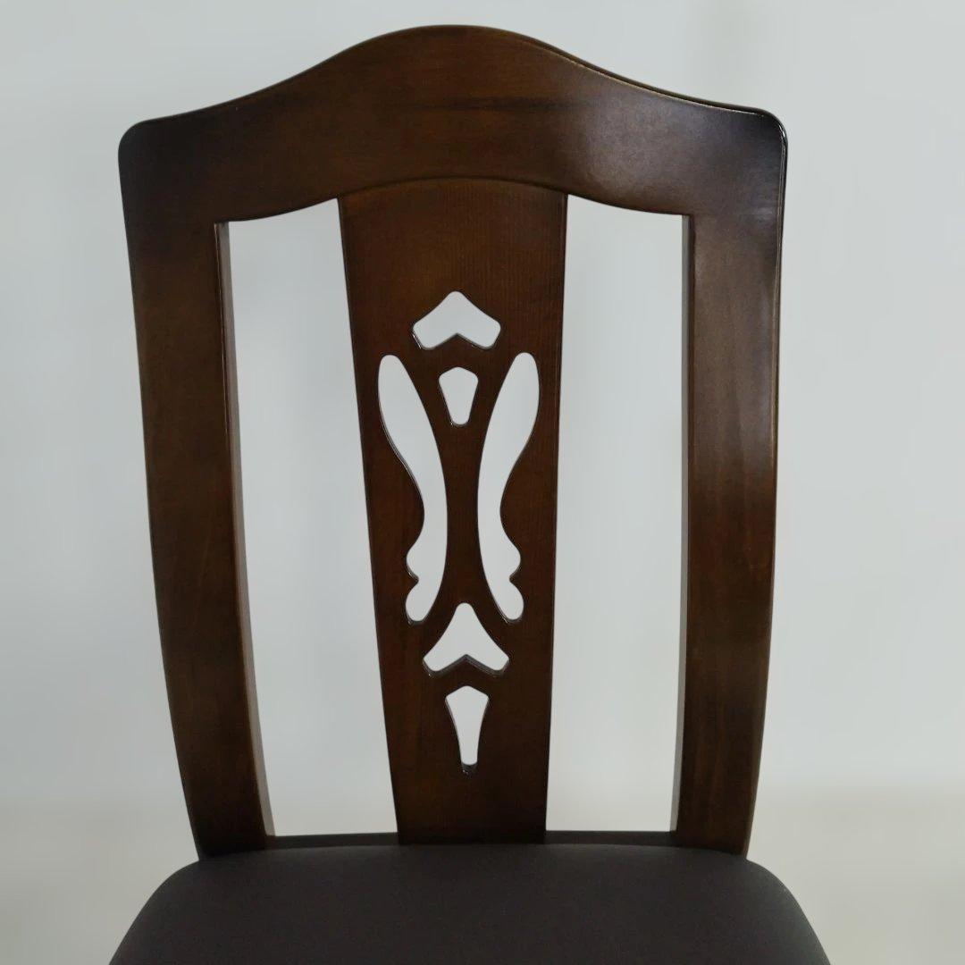 ④ カリモク コロニアル アームレスチェア ダイニングチェア