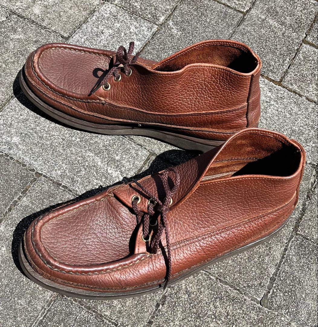 S*g様 ラッセルモカシン　スポーティングクレイチャッカ　　ブラウンレザー　28