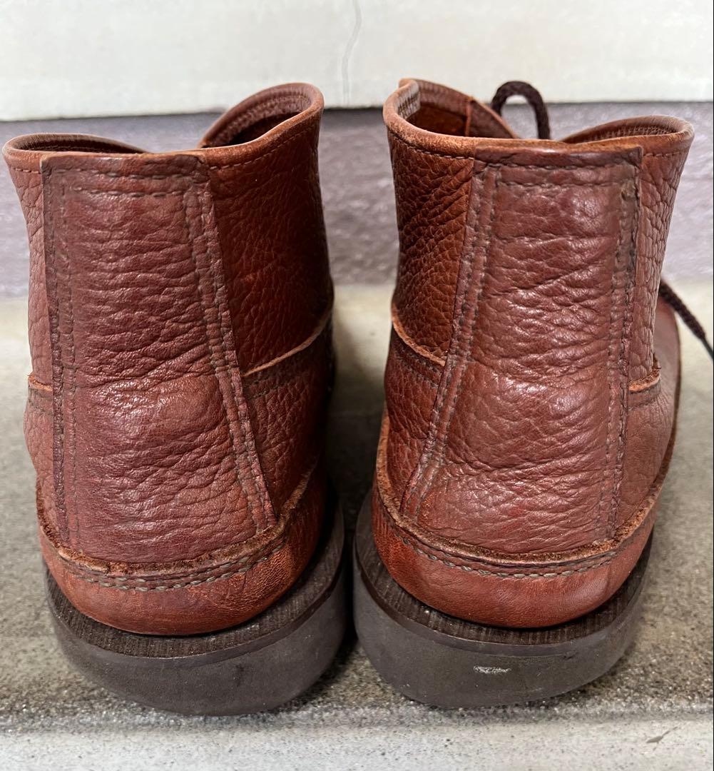 S*g様 ラッセルモカシン　スポーティングクレイチャッカ　　ブラウンレザー　28