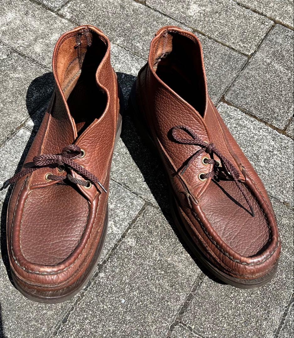 S*g様 ラッセルモカシン　スポーティングクレイチャッカ　　ブラウンレザー　28