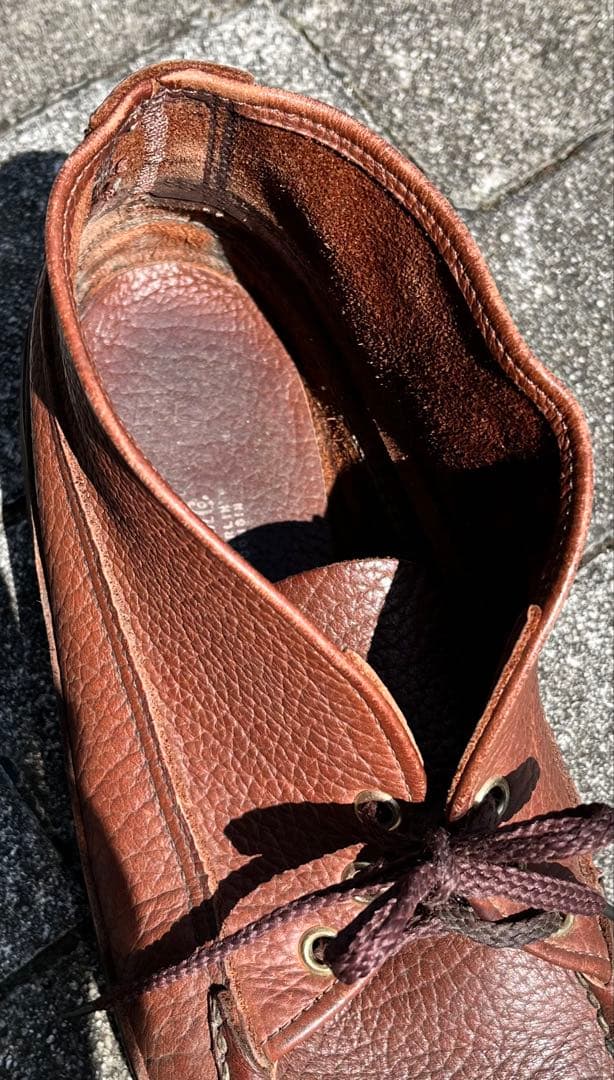 S*g様 ラッセルモカシン　スポーティングクレイチャッカ　　ブラウンレザー　28