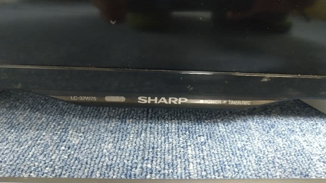SHARP AQUOS 32V型 液晶テレビ LC-32W25外付HDD