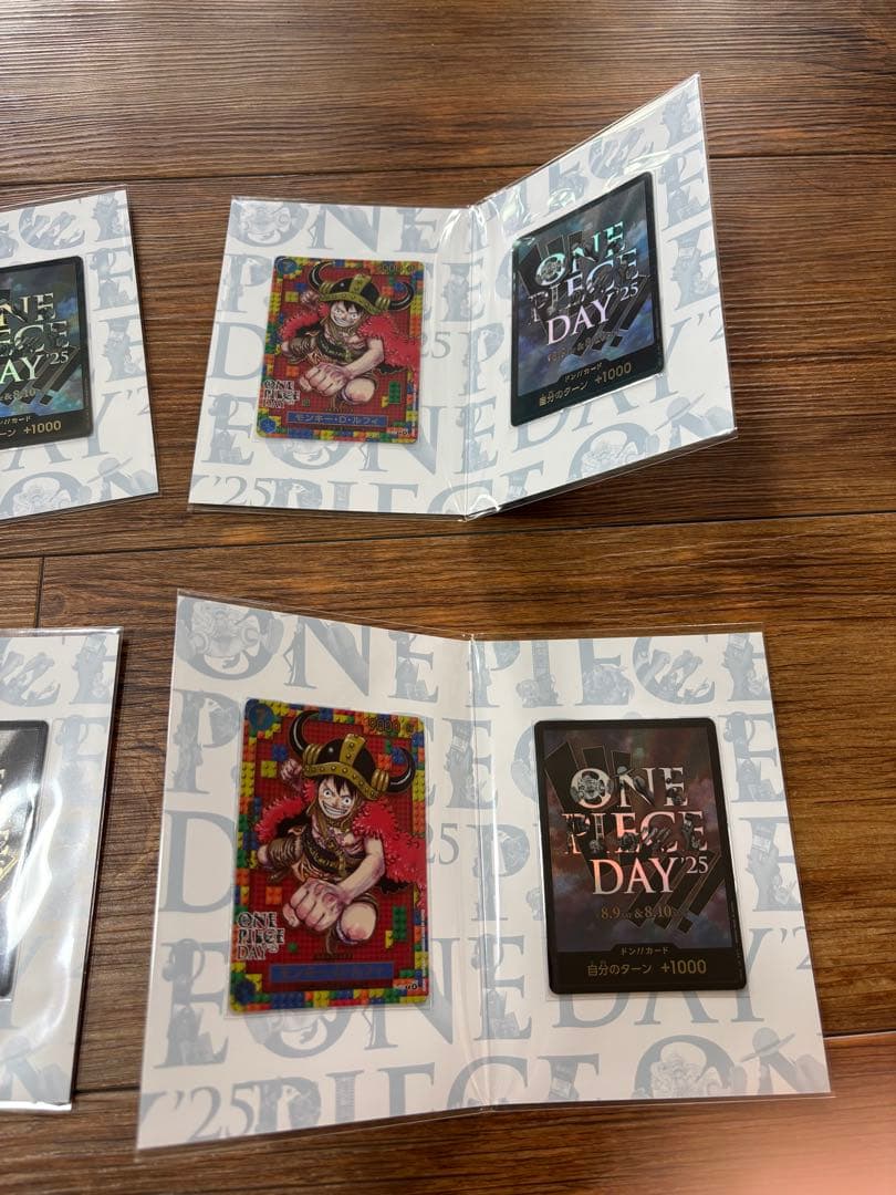 【未開封】プレミアムカードコレクション　ワンピースデイ25 【4セット】