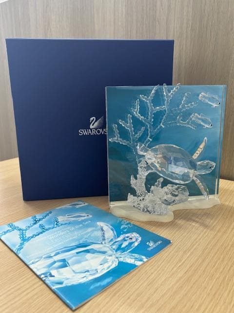 年始セール★SWAROVSKI 会員限定 ワンダーオブザシー エタニティー 亀