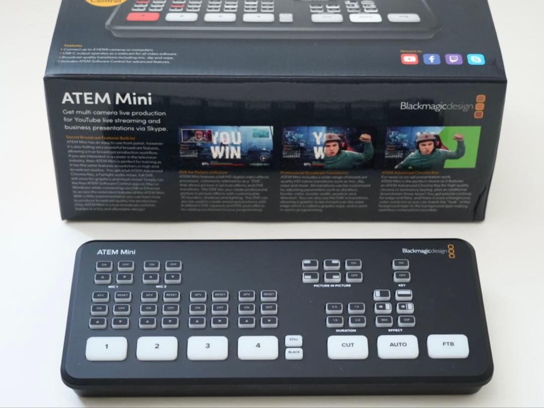 ATEM mini スイッチャー