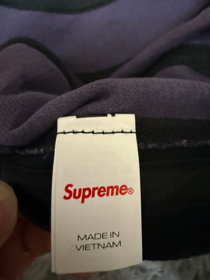 Supreme パープル コーデュロイキャップ