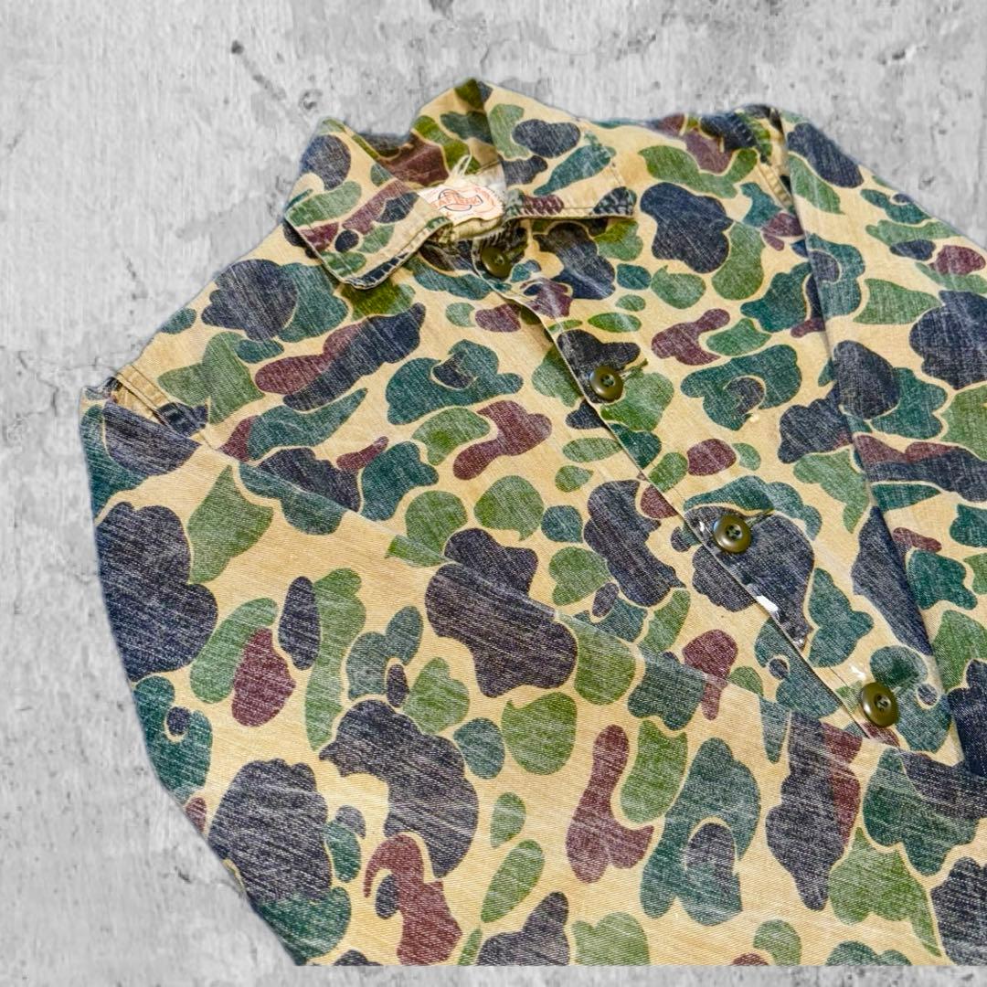 70sUSA製SAFTBAK ダックハンター カモ 迷彩 ハンティングジャケット