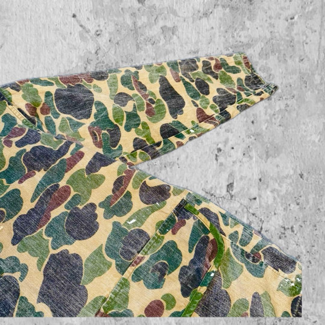 70sUSA製SAFTBAK ダックハンター カモ 迷彩 ハンティングジャケット