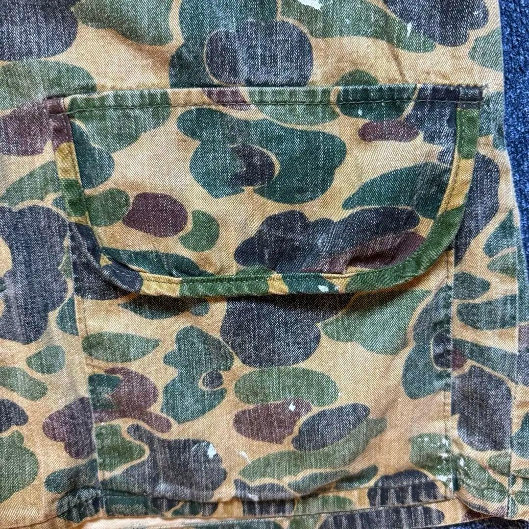 70sUSA製SAFTBAK ダックハンター カモ 迷彩 ハンティングジャケット