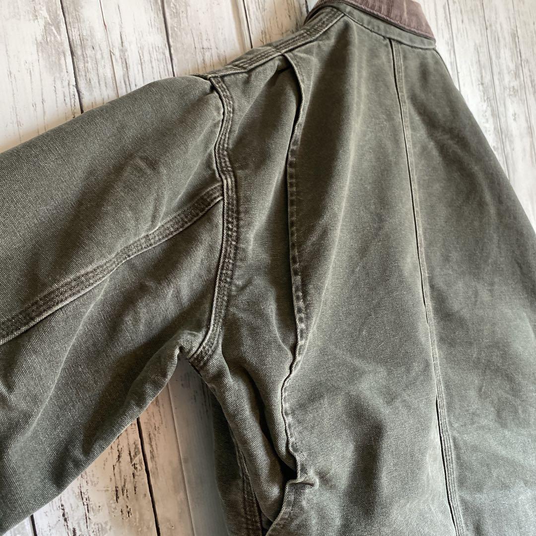 【名作】カーハート ミシガンチョアコート モスグリーン C02 MOS M