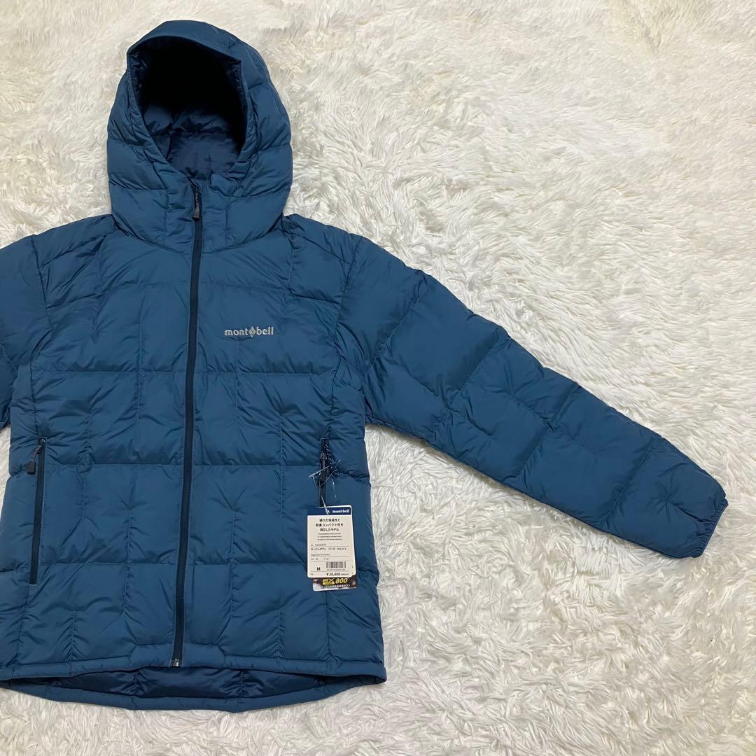 【新品】mont-bell モンベル ネージュダウン ジャケット ブルー M