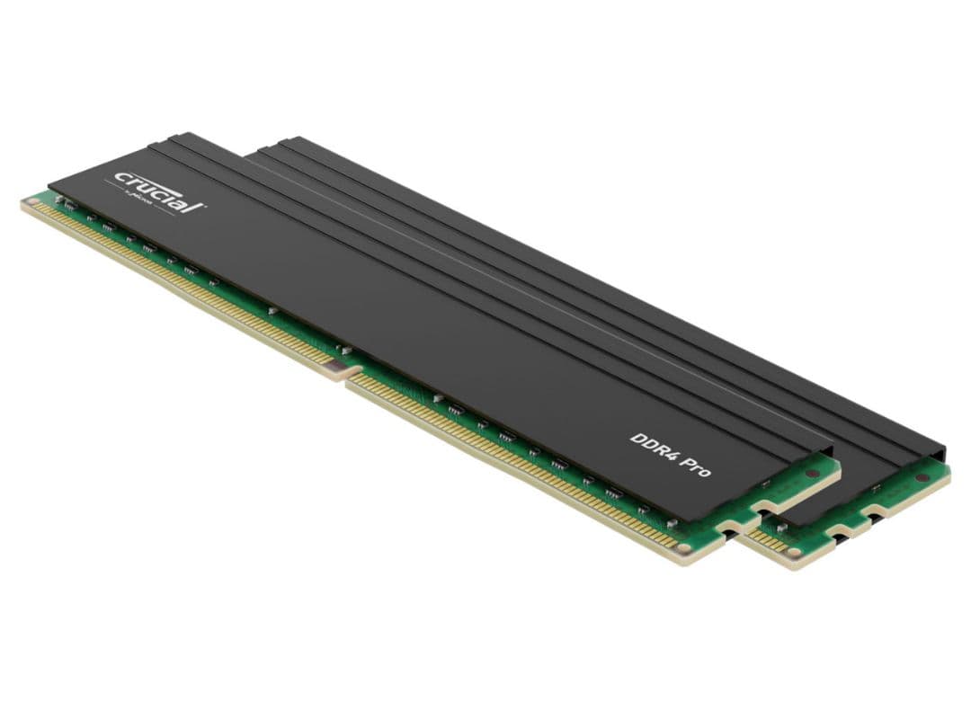 Crucial DDR4 Pro メモリ 16×2gb