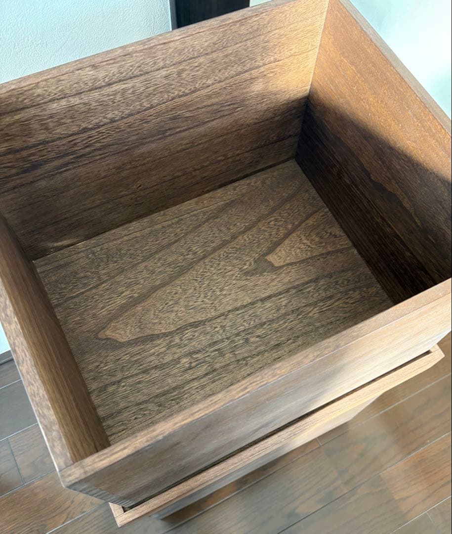 あたらしくて懐かしい。茶箱風ボックス ＜小／大＞【重ねて使える収納ボックス】