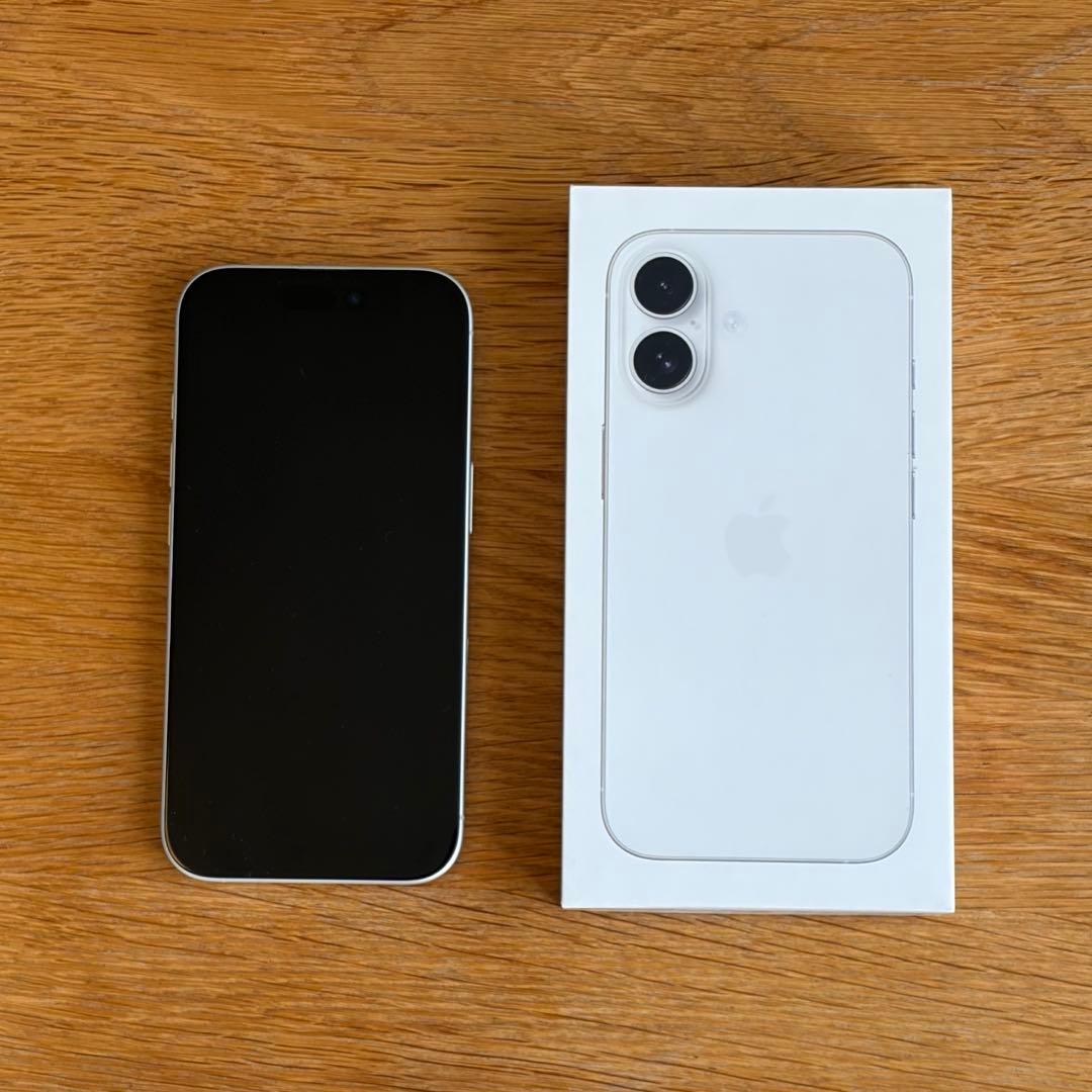 【翌日まで発送！】iphone16 ホワイト SIMフリー 256gb