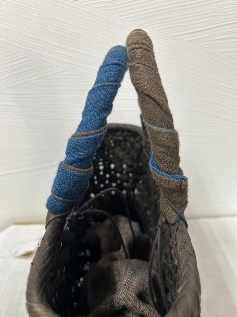 ST-130 山葡萄　ツル　かごバッグ　山ブドウ　蔦