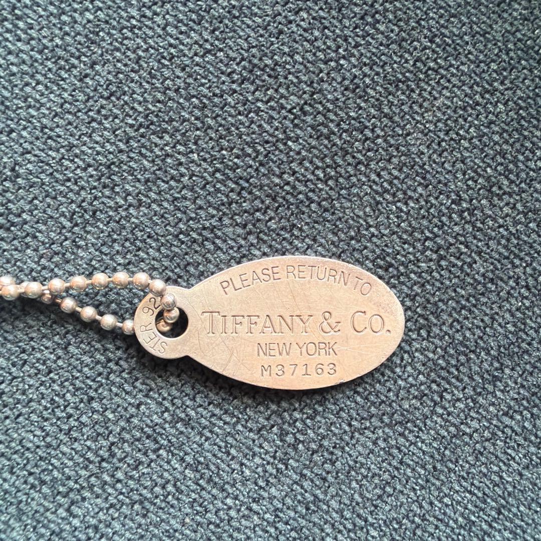 Tiffany & Co. シルバーボールチェーンネックレス