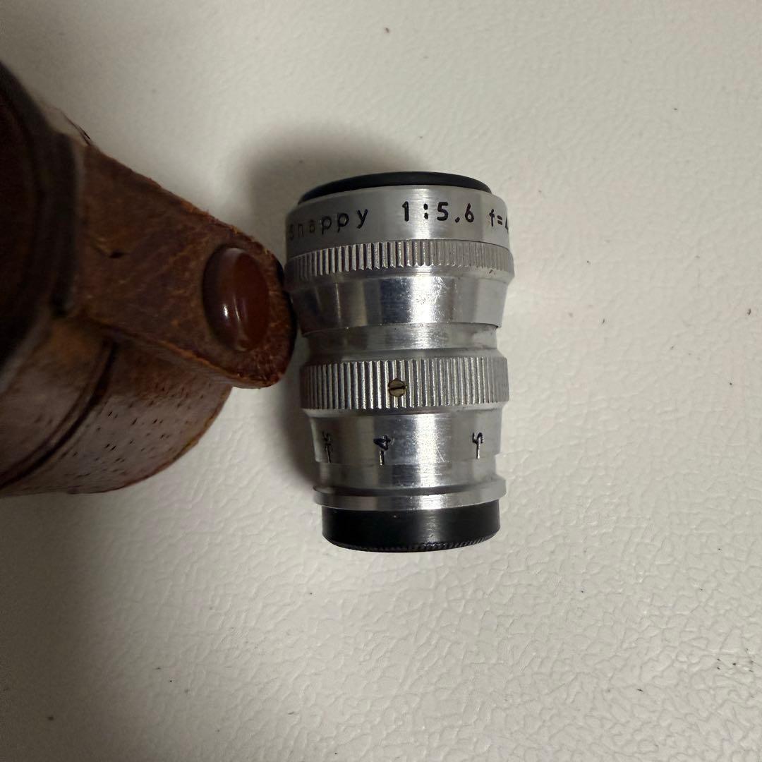 Snappy ケース付き ミニカメラ 豆カメラ アンティーク【ジャンク品】