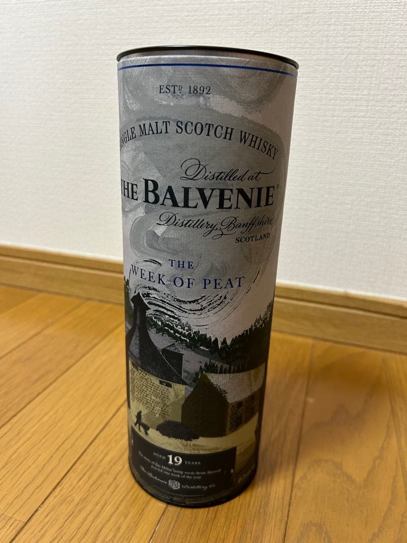 最終値下げBALVENIE 19年 THE WEEK OF PEAT