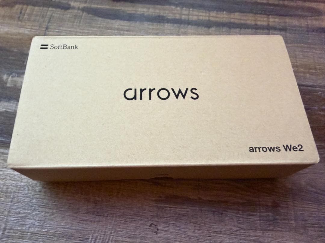 arrows We2 ホワイト 新品未使用品