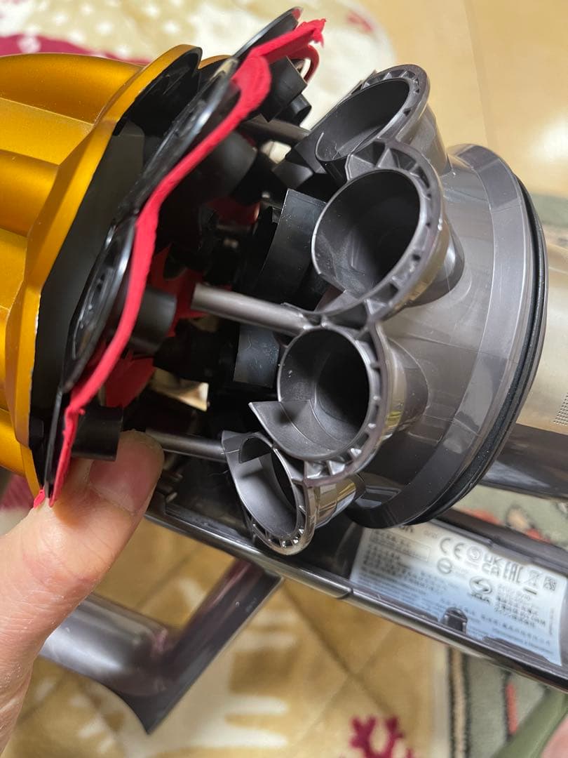 【美品】Dyson v12 sv３０detect slimエコーモード74分