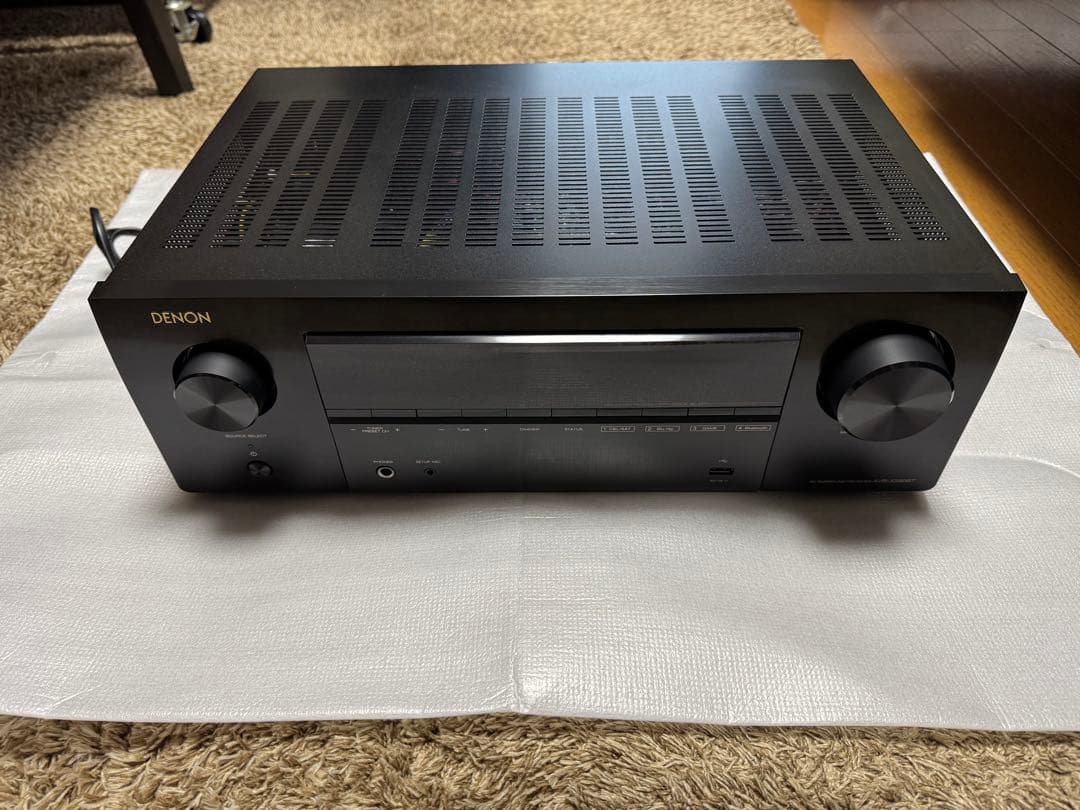 DENON AVアンプ ブラック　AVR-X580BT