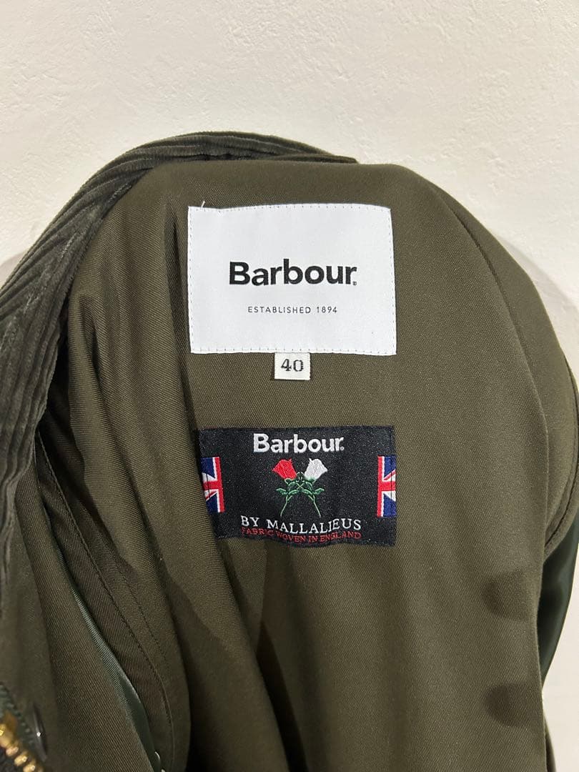 Barbourバブアー ビューフォート マラリウス プレーン サイズ40