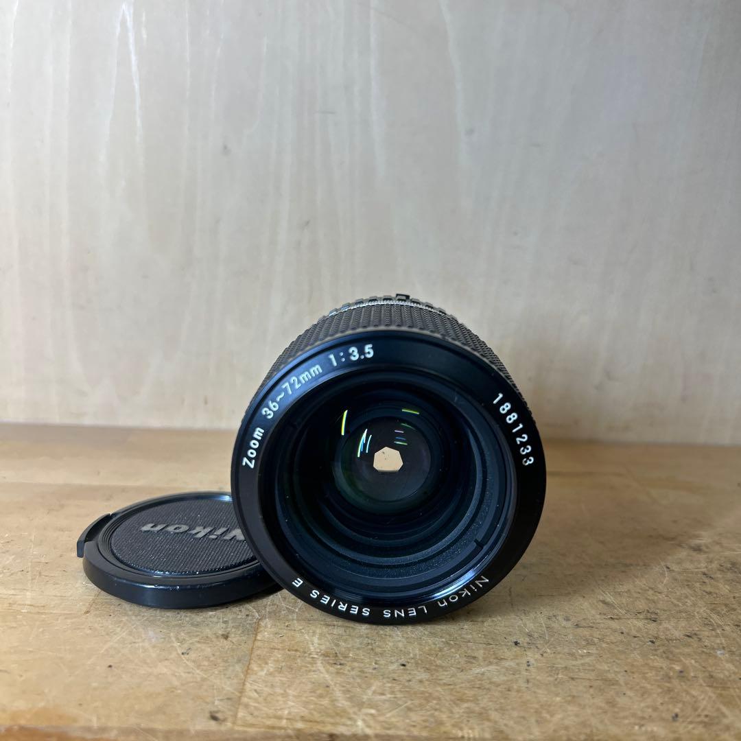 75えす改　Nikon FE ブラック +Zoom 36-72 f3.5