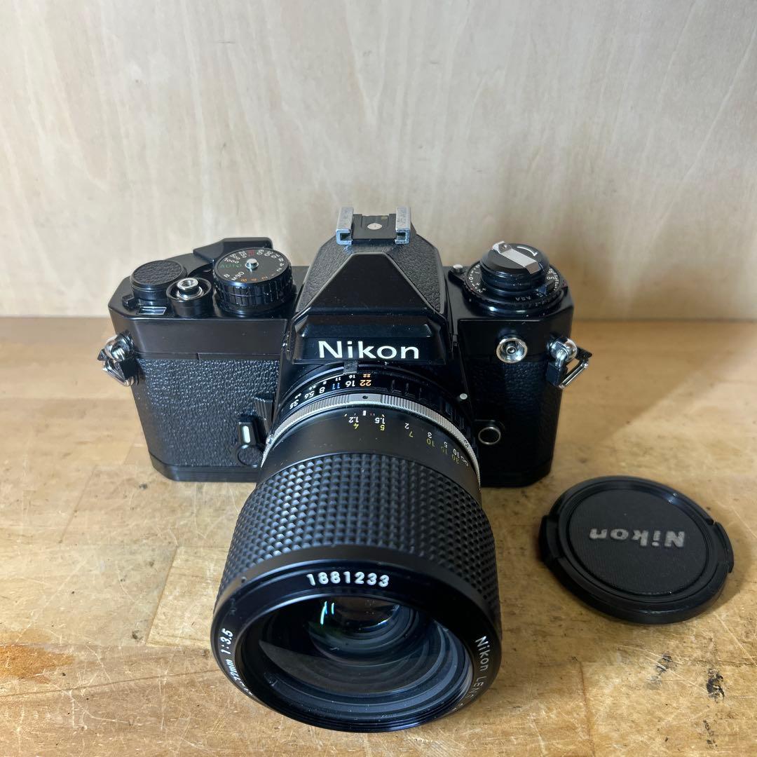 75えす改　Nikon FE ブラック +Zoom 36-72 f3.5